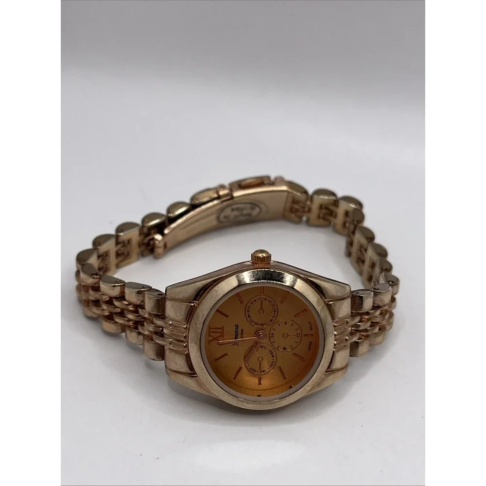 Geneva Platinum Women's Rose Gold Quartz Watch‎ 7